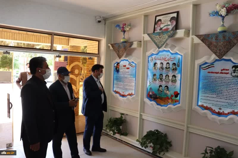 بازدید معاون استاندار و فرماندار ویژه شهرستان نجف آباد از مرکز آموزش عالی شهید آیت دانشگاه فرهنگیان استان اصفهان 5