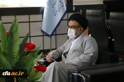 دیدار سرپرست دانشگاه فرهنگیان استان مرکزی با رئیس کل دادگستری استان
 3