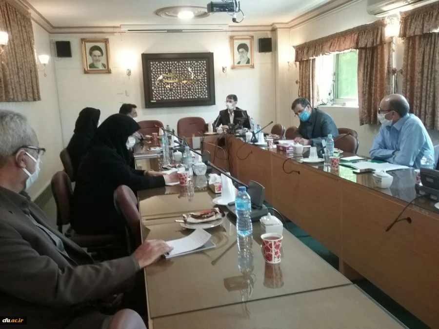 جلسه هماهنگی برگزاری نخستین جشنواره ملی آموزش زبان عربی به شیوه مجازی در دانشگاه فرهنگیان خراسان رضوی 2