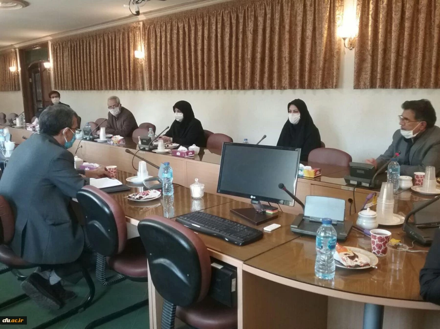 جلسه هماهنگی برگزاری نخستین جشنواره ملی آموزش زبان عربی به شیوه مجازی در دانشگاه فرهنگیان خراسان رضوی 4