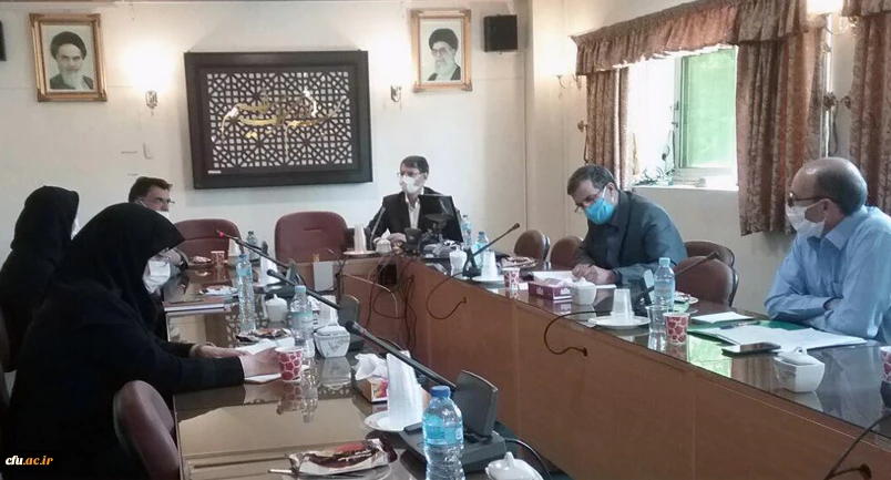 جلسه هماهنگی برگزاری نخستین جشنواره ملی آموزش زبان عربی به شیوه مجازی 