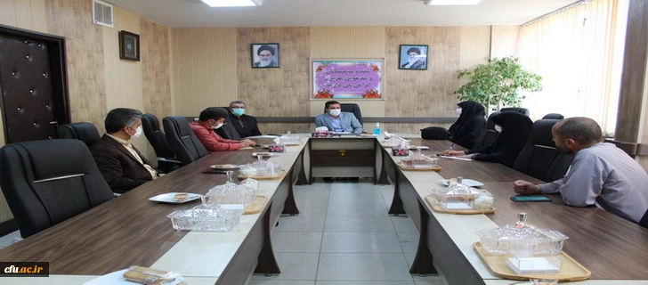 جلسه ی هوشمندسازی جهت برنامه ریزی برای ترم مجازی تابستان برگزار شد. 2