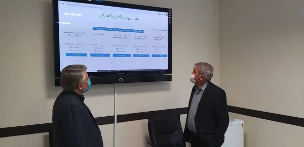 برگزاری آزمون پایانی پودمان اول دوره مهارت آموزی سال 1399 3