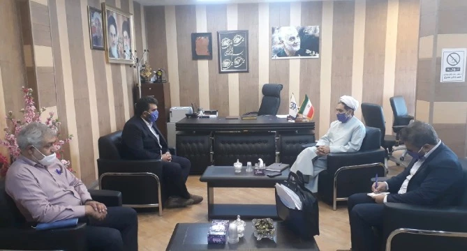 در دیدار رئیس دانشگاه فرهنگیان استان کرمان با مدیران بانک انصار استان مقرر گردید تفاهم نامه همکاری های فی مابین منعقد گردد 2