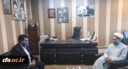 در دیدار رئیس دانشگاه فرهنگیان استان کرمان با مدیران بانک انصار استان مقرر گردید تفاهم نامه همکاری های فی مابین منعقد گردد 3