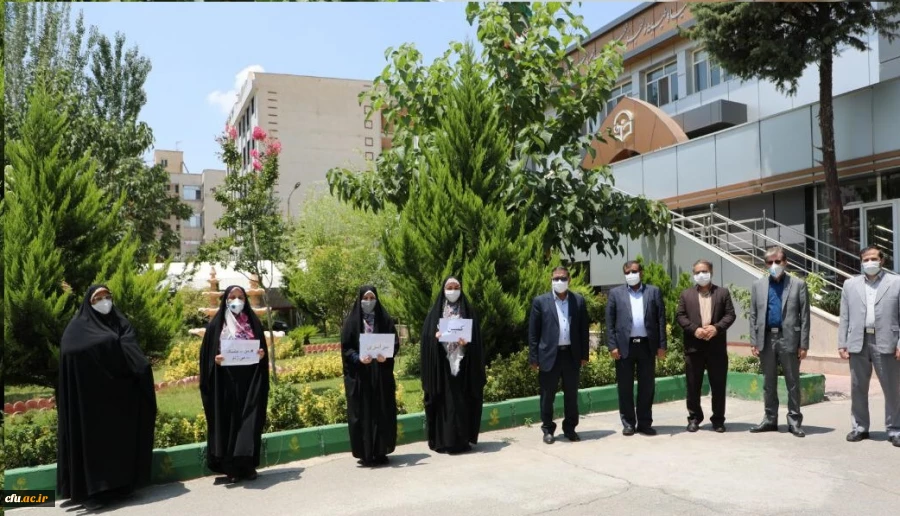 راه اندازی پویش دانشجویی « #من –ماسک-می زنم» در دانشگاه فرهنگیان 3