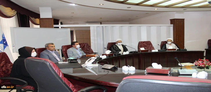 دیدار هیات رییسه دانشگاه فرهنگیان استان قزوین با ریاست دانشگاه آزاد اسلامی استان 2