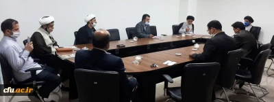 دیدار معاون فرهنگی و اجتماعی دانشگاه فرهنگیان با آیت الله میرباقری رئیس فرهنگستان علوم اسلامی در قم