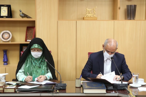 انعقاد تفاهم نامه همکاری بین آموزش و پرورش و معاونت امور زنان رباست جمهوری 5