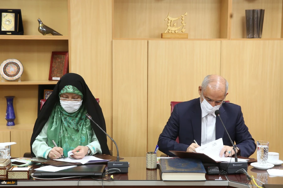 انعقاد تفاهم نامه همکاری بین آموزش و پرورش و معاونت امور زنان رباست جمهوری 5