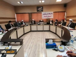 مراسم تودیع  و معارفه مسئول نهاد نمایندگی رهبری در دانشگاه فرهنگیان استان ایلام 