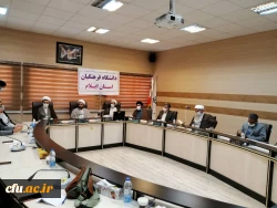 مراسم تودیع  و معارفه مسئول نهاد نمایندگی رهبری در دانشگاه فرهنگیان استان ایلام 