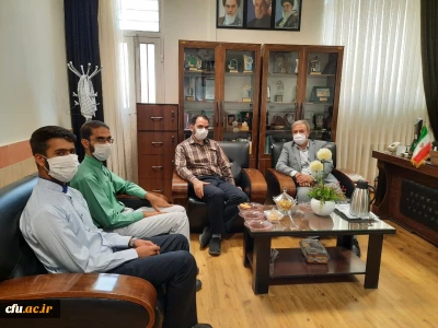 در خراسان جنوبی برگزار شد:

دیدار مسئول بسیج دانشجویی دانشگاه فرهنگیان کشور با سرپرست پردیس های استان خراسان جنوبی  