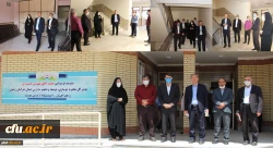 بازدید مدیر کل توسعه، تجهیز و نوسازی مدارس استان خراسان رضوی از پروژه رفاهی سرای دانشجویی کوثر پردیس شهید هاشمی نژاد دانشگاه فرهنگیان خراسان رضوی