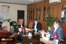 دیدار رئیس دانشگاه فرهنگیان با نماینده مردم سیستان بلوچستان در مجلس شورای اسلامی 2