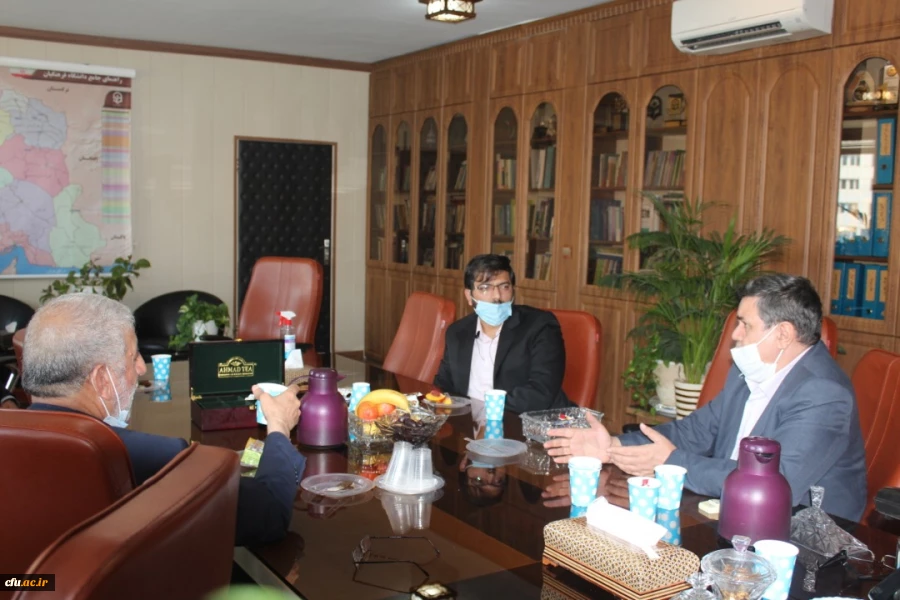 دیدار رئیس دانشگاه فرهنگیان با نماینده مردم سیستان بلوچستان در مجلس شورای اسلامی 2