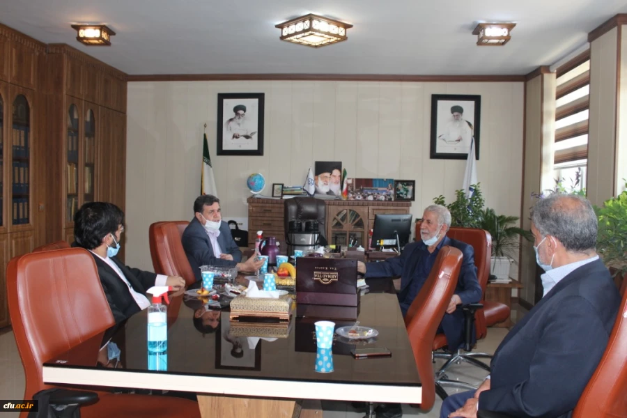 دیدار رئیس دانشگاه فرهنگیان با نماینده مردم سیستان بلوچستان در مجلس شورای اسلامی 3