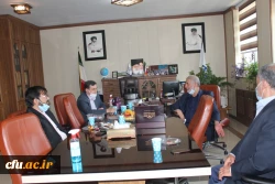 دیدار رئیس دانشگاه فرهنگیان با نماینده مردم سیستان بلوچستان در مجلس شورای اسلامی 4