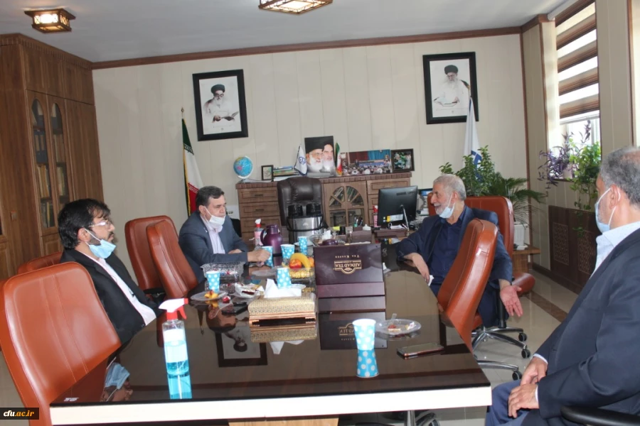 دیدار رئیس دانشگاه فرهنگیان با نماینده مردم سیستان بلوچستان در مجلس شورای اسلامی 4