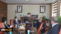 دیدار رئیس دانشگاه فرهنگیان با نماینده مردم سیستان بلوچستان در مجلس شورای اسلامی 5