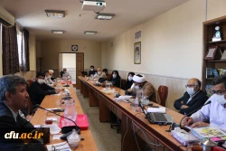 نشست رئیس و مسئولین دانشگاه فرهنگیان استان اصفهان با مدیر عامل و هئیت امناء بنیاد خیریه فرهنگی المهدی(ع) اصفهان 2