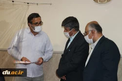 نشست رئیس و مسئولین دانشگاه فرهنگیان استان اصفهان با مدیر عامل و هئیت امناء بنیاد خیریه فرهنگی المهدی(ع) اصفهان 6