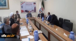 پنجمین جلسه هیئت مدیره بنیاد خیرین حامی دانشگاه فرهنگیان استان اردبیل 2