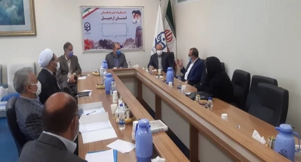 پنجمین جلسه هیئت مدیره بنیاد خیرین حامی دانشگاه فرهنگیان استان اردبیل 2