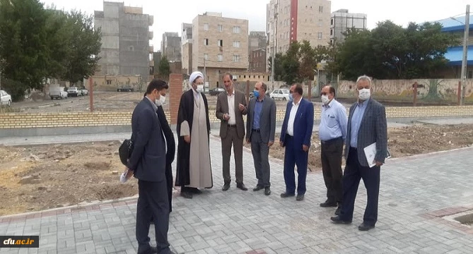 بازدید شهردار اردبیل از پروژه در حال احداث پردیس علامه طباطبایی دانشگاه فرهنگیان استان اردبیل 2