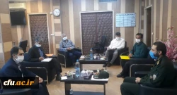 دیدار رئیس دانشگاه فرهنگیان استان با مدیر کل حفظ و نشر ارزش های دفاع مقدس کرمان