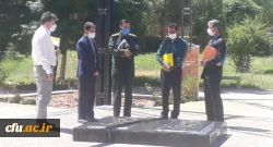 دیدار رئیس دانشگاه فرهنگیان استان با مدیر کل حفظ و نشر ارزش های دفاع مقدس کرمان