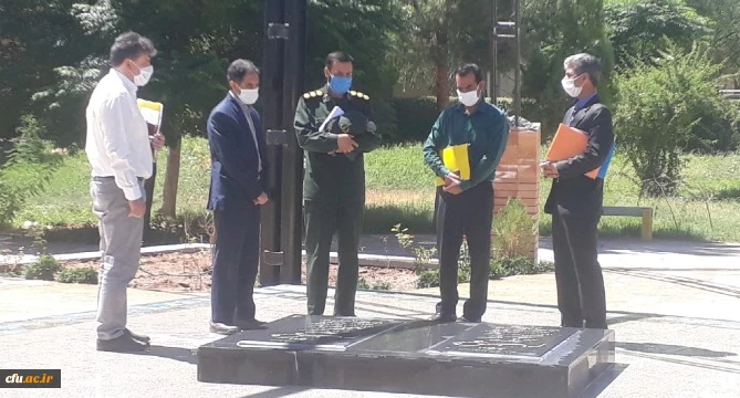 دیدار رئیس دانشگاه فرهنگیان استان با مدیر کل حفظ و نشر ارزش های دفاع مقدس کرمان