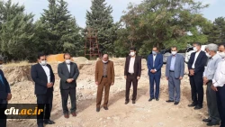 آیین کلنگ  احداث ساختمان آموزشی دانشگاه فرهنگیان استان ایلام 