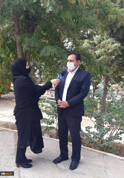 آیین کلنگ  احداث ساختمان آموزشی دانشگاه فرهنگیان استان ایلام 