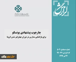 چارچوب پیشنهادی سازمان یونسکو در خصوص بفعالیت مدارس و مراکز آموزشی در دوران بحران کرونا 2