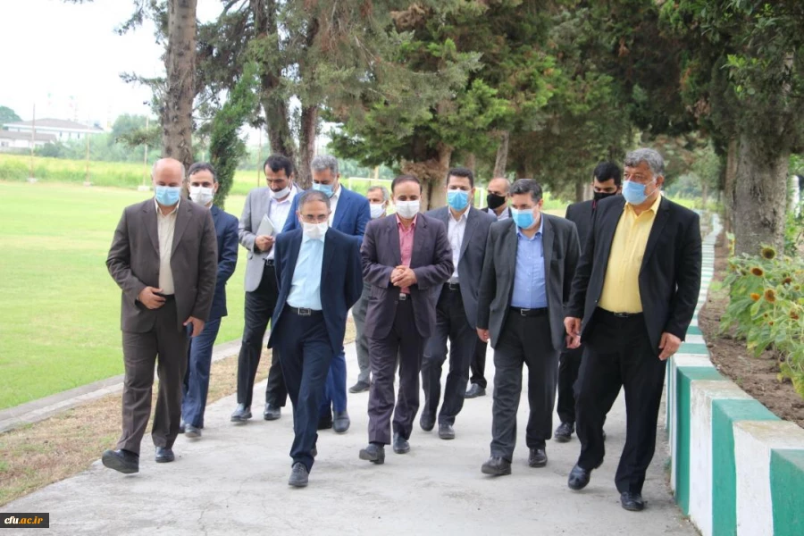 بازدید رییس دانشگاه فرهنگیان کشور از سراها و مراکز رفاهی و آموزشی دانشگاه فرهنگیان استان مازندران 8