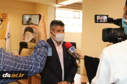 نشست خبری رئیس دانشگاه فرهنگیان استان اصفهان و آیین تجلیل از خبرنگاران 5