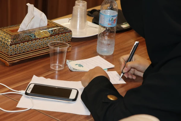 نشست خبری رئیس دانشگاه فرهنگیان استان اصفهان و آیین تجلیل از خبرنگاران 13