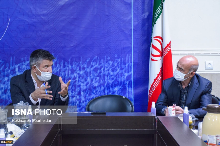 نشست رئیس و مسئولین دانشگاه فرهنگیان استان اصفهان با رئیس و مسئولین جهاد دانشگاهی اصفهان 2