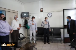 بازدید رئیس دانشگاه فرهنگیان از حوزه های مختلف به مناسبت عید غدیر خم