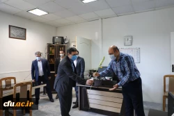 بازدید رئیس دانشگاه فرهنگیان از حوزه های مختلف به مناسبت عید غدیر خم