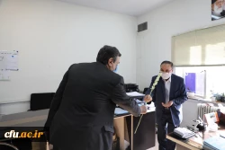 بازدید رئیس دانشگاه فرهنگیان از حوزه های مختلف به مناسبت عید غدیر خم