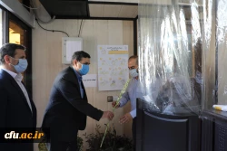 بازدید رئیس دانشگاه فرهنگیان از حوزه های مختلف به مناسبت عید غدیر خم