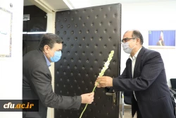 بازدید رئیس دانشگاه فرهنگیان از حوزه های مختلف به مناسبت عید غدیر خم