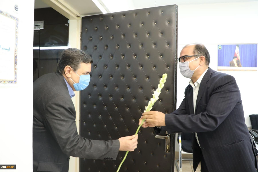 بازدید رئیس دانشگاه فرهنگیان از حوزه های مختلف به مناسبت عید غدیر خم