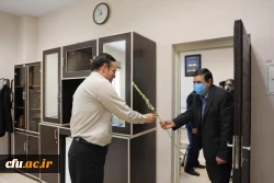 بازدید رئیس دانشگاه فرهنگیان از حوزه های مختلف به مناسبت عید غدیر خم