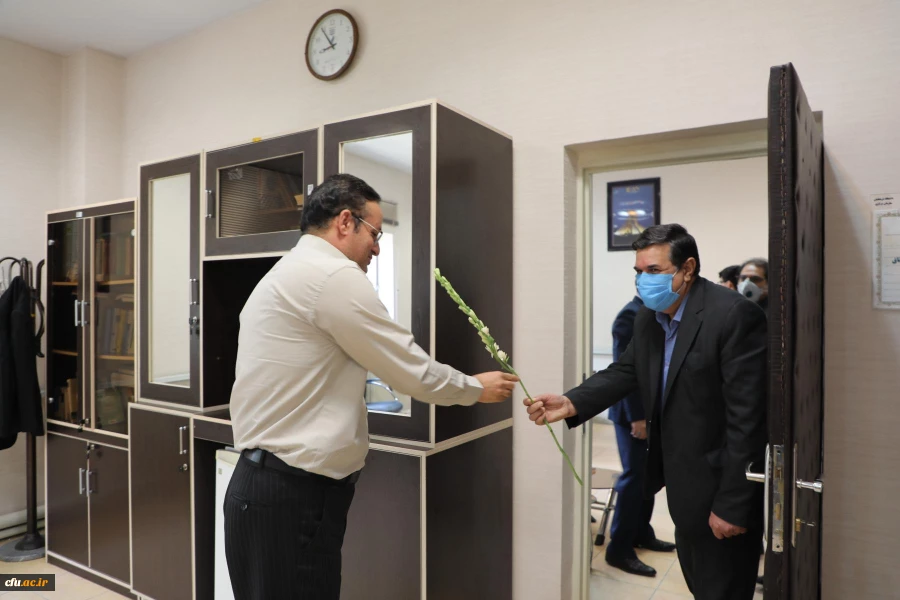 بازدید رئیس دانشگاه فرهنگیان از حوزه های مختلف به مناسبت عید غدیر خم