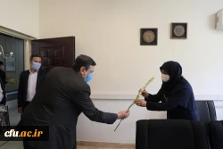 بازدید رئیس دانشگاه فرهنگیان از حوزه های مختلف به مناسبت عید غدیر خم