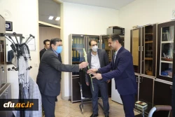 بازدید رئیس دانشگاه فرهنگیان از حوزه های مختلف به مناسبت عید غدیر خم