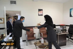 بازدید رئیس دانشگاه فرهنگیان از حوزه های مختلف به مناسبت عید غدیر خم